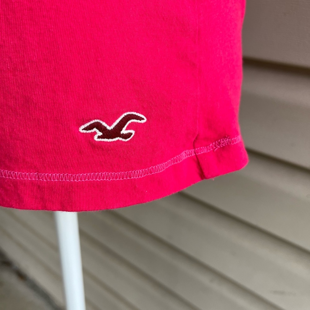 •Hollister• Ruffle Front Racerback Tank Top - Size Medium - Picture 4 of 7
